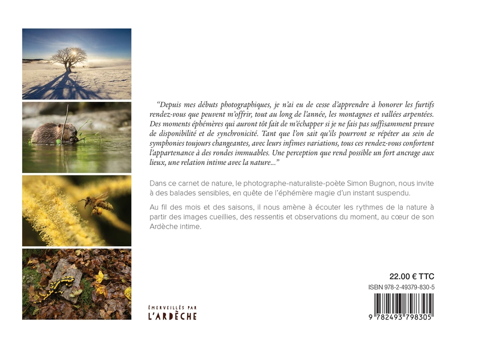 Ardèche intime - une éphéméride sauvage