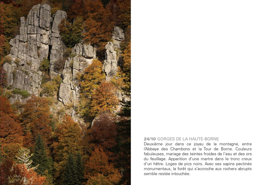 Ardèche intime - une éphéméride sauvage