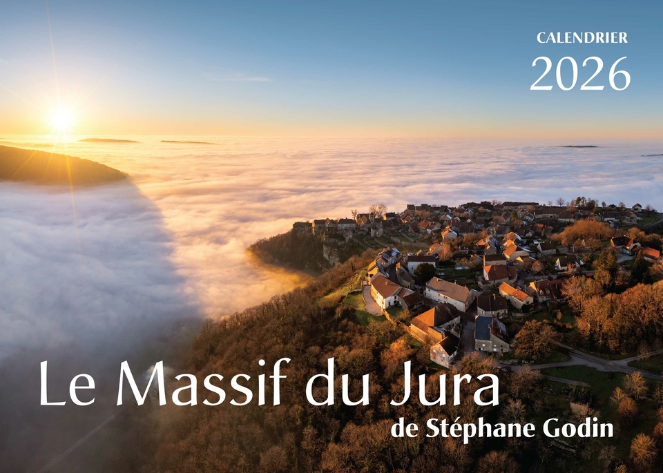 Calendrier photo le Massif du Jura 2026 de Stéphane Godin